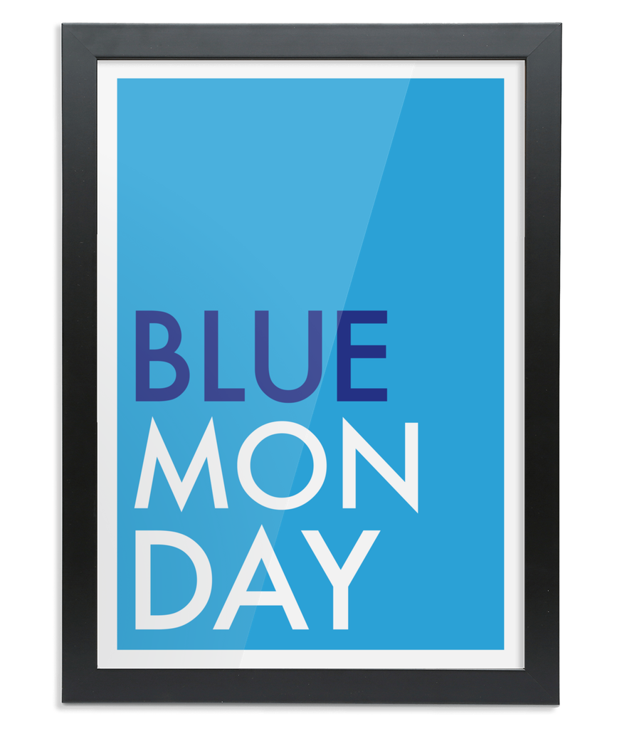 Blue Monday Giclée Print