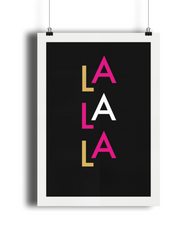 La La La Giclée Print