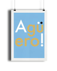 Aguero Giclée Print