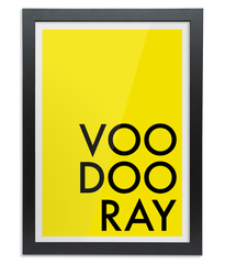 Voodoo Ray A3 Black Frame Print